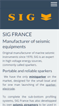 Mobile Screenshot of marine-seismic-equipments.net