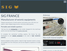 Tablet Screenshot of marine-seismic-equipments.net